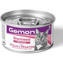Gemon Cat mousse Sterilised with chicken and...