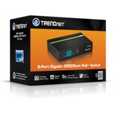 TRENDNET Switch 8 Port Gbit PoE+ 61W Metall