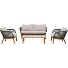 Home4you Garden furniture set TUXEDO table...