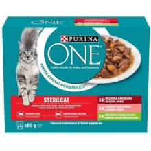 Purina One Sterilcat mix flavours - wet cat...