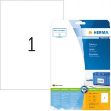 Herma Labels 210X297 25 Sheets DIN A4 25...