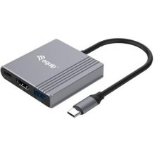 Equip Dock USB-C->HDMI, USB3.0, 100WPD...