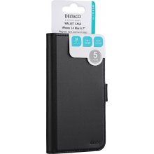 DELTACO Wallet case 2-in-1 for iPhone 14 Pro...