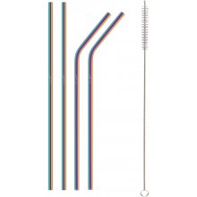 Lamart Set of stainless steel straws LT7053