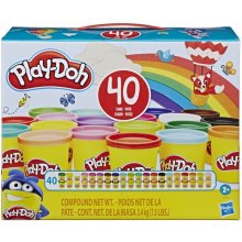Hasbro PLAY-DOH Масса для лепки, 40 банок