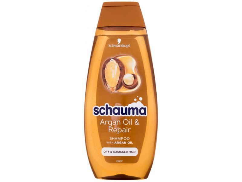 Schwarzkopf Schauma Argan Oil & Shampoo 400ml - Shampoo for Women Damaged Hair, - 01.ee