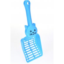 AOTONG Cat litter scoop, 25x9x4 cm, blue