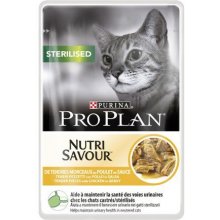 Purina Pro Plan Cat Sterilised Chicken - wet...