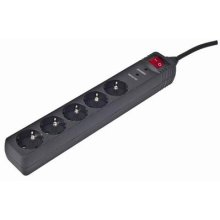 Gembird SPG5-C-5 power extension 1.5 m 5 AC...
