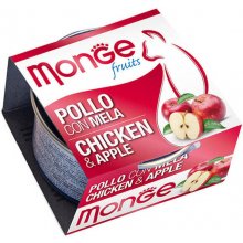 Monge Fruits Chicken & Apple 80 g - konservi...