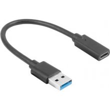 LANBERG Adapter USB TYPE-C (F) AM 3.1 15 cm