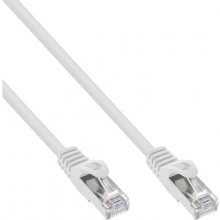INLINE Patch Cable SF/UTP Cat.5e white 1m