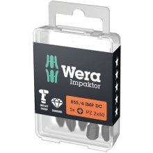 Wera 855/4 IMP DC PZ DIY screwdriver bit 5...