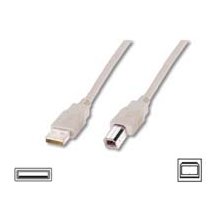 Digitus USB 2.0 CONN.CABLE A -B 1M USB 2.0...