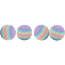 Trixie Toy for cats Rainbow balls, ø 4 cm