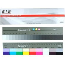B.I.G. BIG greycard and color card #14 36cm...