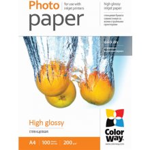 ColorWay Fotopaber A4, 200 g/m², 100 lehte...