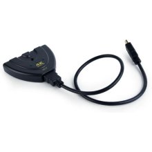 Gembird DSW-HDMI-35 interface hub Black