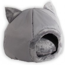 Go Gift cat bed - grey - 40x40x34 cm