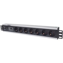 Intellinet 19" 1.5U Rackmount 7-Way Power...