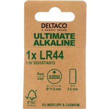 DELTACO Ultimate Alkaline, 1,5 V, LR44...