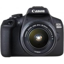 Fotokaamera Canon EOS 2000D + EF-S 18-55mm...