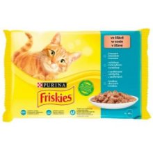 Purina Friskies Fish Mix - wet cat food - 4x...