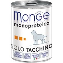 Monge Monoproteinic Pate 100% turkey 400 gr...