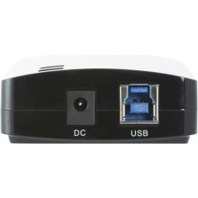 Deltaco USB 3.0 hub, 7xType A ho, AC adapter...