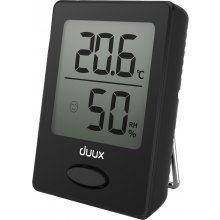 Duux | Black | LCD display | Hygrometer +...