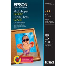 Epson Photo Paper Glossy - 10x15cm - 500...