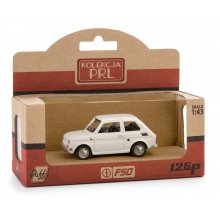 Daffi Vehicle PRL Fiat 126p white