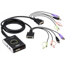 ATEN 2-Port USB DVI/Audio Cable KVM Switch...