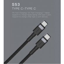 Orsen S53 Type C to Type C 3A 1m black