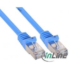 INLINE Patch Cable SF/UTP Cat.5e blue 5m
