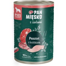 PAN MIĘSKO with herbs Rabbit pate - wet dog...