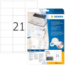 HERMA Adressetik. 70x42 mm Papier Ecken...