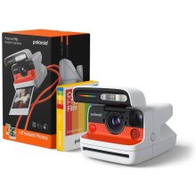 Polaroid Flip, white + Color Film Bundle (8...