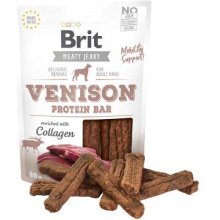 Brit Jerky Venison Protein Bar Snack treat...