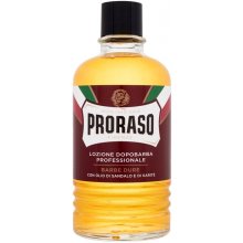 PRORASO Red After Shave Lotion 400ml -...
