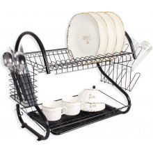 Maestro чёрный drying rack 43 cm MR-1025-43