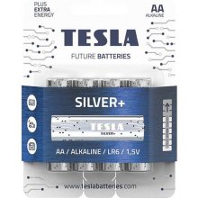 Tesla - baterie AA SILVER+, 4 ks, LR06