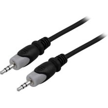 DELTACO MM-154 audio cable 15 m 3.5mm Black...