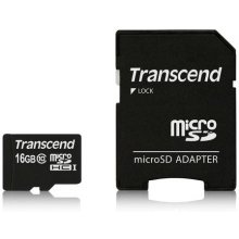 Transcend microSDXC/SDHC Class 10 16GB with...