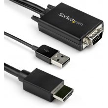 STARTECH VGA TO HDMI CABLE - USB AUDIO - USB...