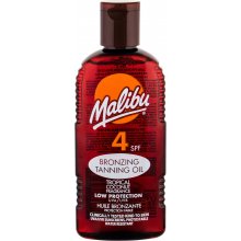 Malibu Bronzing Tanning Oil 200ml - SPF4 Sun...