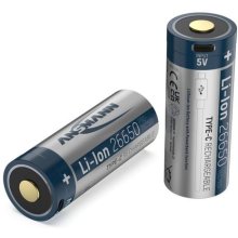 Ansmann Li-Ion 26650 5100mAh 3,6V Micro-USB...