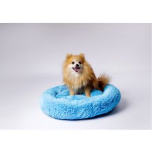 Go Gift Shaggy blue XL - pet bed - 80 x 83 x...