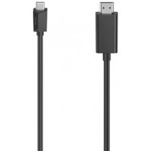 Hama Cable USB-C - HDMI™, 4K, black, 1,5m