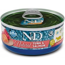 Farmina N&D Cat Natural Tuna&Salmon - wet...